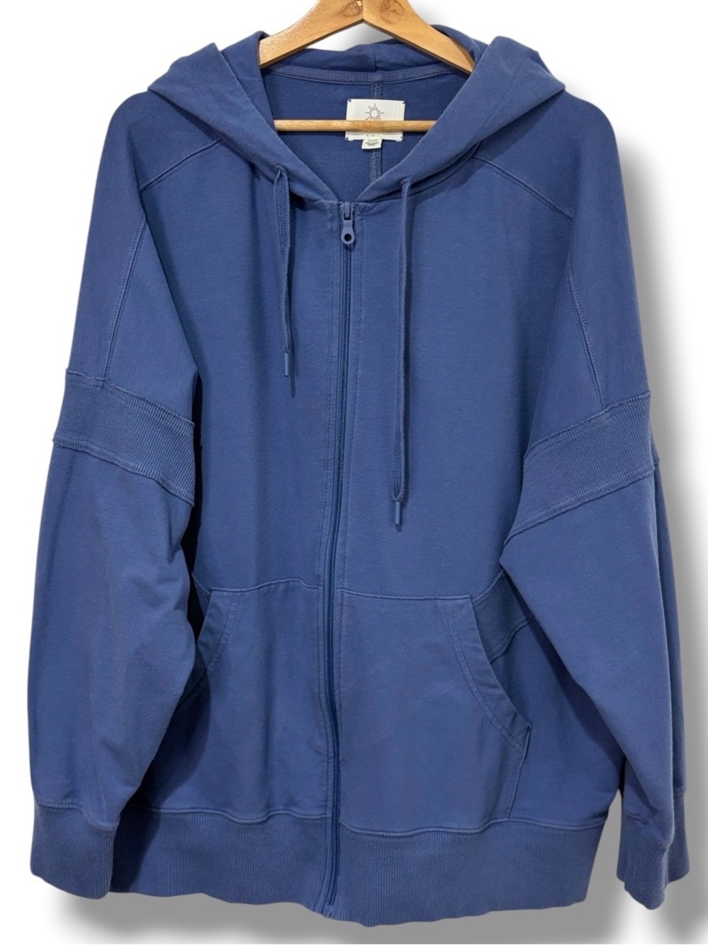 Offline by Aerie Oversized Full Zip Hoodie Sweatshirt Jacket Sz XL Dolman Sleeve